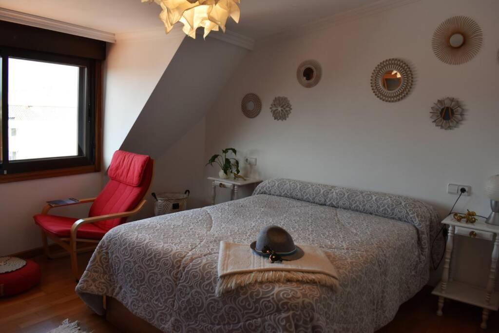 Ferienwohnung Precioso Atico En Pleno Centro De O Grove Exterior foto