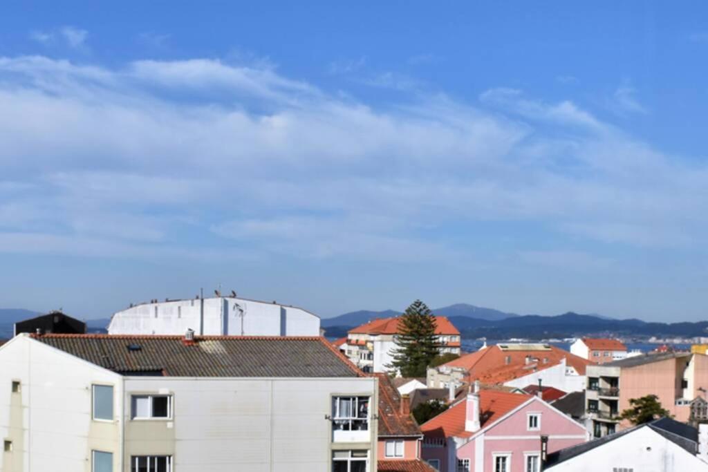 Ferienwohnung Precioso Atico En Pleno Centro De O Grove Exterior foto